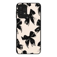 Θήκη Sonique DIVA Series για Samsung Galaxy A13 4G Μαύρα Φιογκάκια