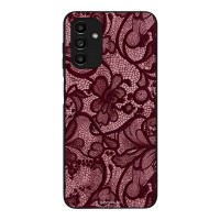 Θήκη Sonique DIVA Series για Samsung Galaxy A13 5G / Galaxy A04s Μπορντό Δαντέλα