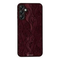 Θήκη Sonique DIVA Series για Samsung Galaxy A14 4G / Galaxy A14 5G Βουργουνδί Δαντέλα