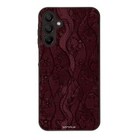Θήκη Sonique DIVA Series για Samsung Galaxy A15 4G / Galaxy A15 5G Βουργουνδί Δαντέλα