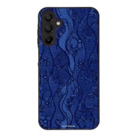 Θήκη Sonique DIVA Series για Samsung Galaxy A15 4G / Galaxy A15 5G Μπλε Δαντέλα