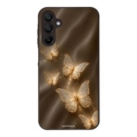 Θήκη Sonique DIVA Series για Samsung Galaxy A15 4G / Galaxy A15 5G Χρυσές Πεταλούδες