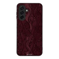 Θήκη Sonique DIVA Series για Samsung Galaxy A17 4G / Galaxy A17 5G / Galaxy A18 4G / Galaxy A18 5G Βουργουνδί Δαντέλα