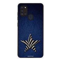Θήκη Sonique DIVA Series για Samsung Galaxy A21s Denim Zebra