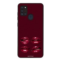 Θήκη Sonique DIVA Series για Samsung Galaxy A21s Κόκκινα Χείλη