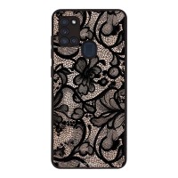 Θήκη Sonique DIVA Series για Samsung Galaxy A21s Μαύρη Δαντέλα