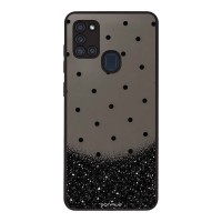 Θήκη Sonique DIVA Series για Samsung Galaxy A21s Πουά Γκλίτερ