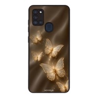 Θήκη Sonique DIVA Series για Samsung Galaxy A21s Χρυσές Πεταλούδες