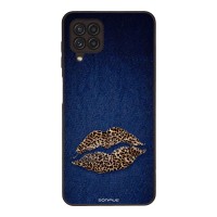 Θήκη Sonique DIVA Series για Samsung Galaxy A22 4G / Galaxy M32 4G / Galaxy M22 4G Denim Leopard