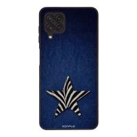 Θήκη Sonique DIVA Series για Samsung Galaxy A22 4G / Galaxy M32 4G / Galaxy M22 4G Denim Zebra