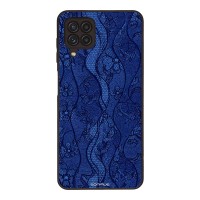 Θήκη Sonique DIVA Series για Samsung Galaxy A22 4G / Galaxy M32 4G / Galaxy M22 4G Μπλε Δαντέλα