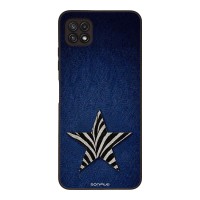 Θήκη Sonique DIVA Series για Samsung Galaxy A22 5G Denim Zebra