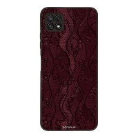 Θήκη Sonique DIVA Series για Samsung Galaxy A22 5G Βουργουνδί Δαντέλα