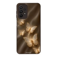 Θήκη Sonique DIVA Series για Samsung Galaxy A23 5G / Galaxy A23 4G Χρυσές Πεταλούδες