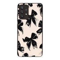 Θήκη Sonique DIVA Series για Samsung Galaxy A32 4G Μαύρα Φιογκάκια
