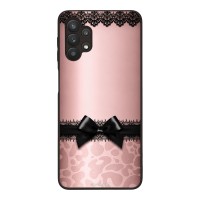 Θήκη Sonique DIVA Series για Samsung Galaxy A32 5G Λεοπάρ Φιόγκος – Ροζ