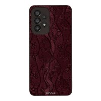 Θήκη Sonique DIVA Series για Samsung Galaxy A33 5G Βουργουνδί Δαντέλα