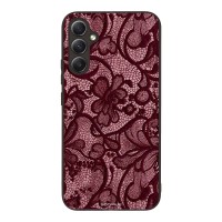 Θήκη Sonique DIVA Series για Samsung Galaxy A34 5G Μπορντό Δαντέλα