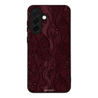 Θήκη Sonique DIVA Series για Samsung Galaxy A36 5G Βουργουνδί Δαντέλα