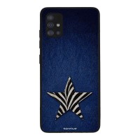 Θήκη Sonique DIVA Series για Samsung Galaxy A51 Denim Zebra