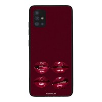 Θήκη Sonique DIVA Series για Samsung Galaxy A51 Κόκκινα Χείλη