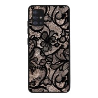 Θήκη Sonique DIVA Series για Samsung Galaxy A51 Μαύρη Δαντέλα
