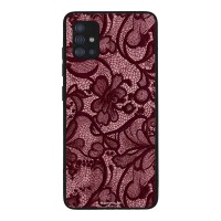 Θήκη Sonique DIVA Series για Samsung Galaxy A51 Μπορντό Δαντέλα