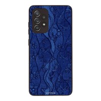 Θήκη Sonique DIVA Series για Samsung Galaxy A52 4G/5G / Galaxy A52s 5G Μπλε Δαντέλα