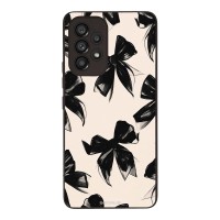 Θήκη Sonique DIVA Series για Samsung Galaxy A53 5G Μαύρα Φιογκάκια