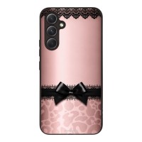 Θήκη Sonique DIVA Series για Samsung Galaxy A54 5G Λεοπάρ Φιόγκος – Ροζ
