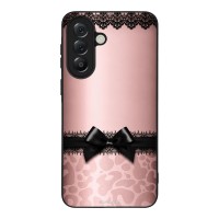 Θήκη Sonique DIVA Series για Samsung Galaxy A57 5G Λεοπάρ Φιόγκος – Ροζ