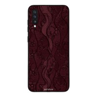 Θήκη Sonique DIVA Series για Samsung Galaxy A70/A70s Βουργουνδί Δαντέλα