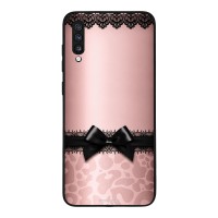 Θήκη Sonique DIVA Series για Samsung Galaxy A70/A70s Λεοπάρ Φιόγκος – Ροζ