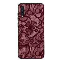 Θήκη Sonique DIVA Series για Samsung Galaxy A70/A70s Μπορντό Δαντέλα