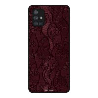Θήκη Sonique DIVA Series για Samsung Galaxy A71 Βουργουνδί Δαντέλα