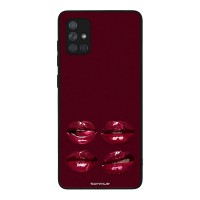 Θήκη Sonique DIVA Series για Samsung Galaxy A71 Κόκκινα Χείλη