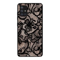 Θήκη Sonique DIVA Series για Samsung Galaxy A71 Μαύρη Δαντέλα