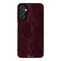 Θήκη Sonique DIVA Series για Samsung Galaxy M13 4G Βουργουνδί Δαντέλα