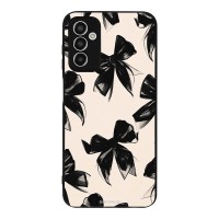 Θήκη Sonique DIVA Series για Samsung Galaxy M13 4G Μαύρα Φιογκάκια