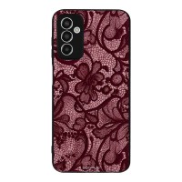 Θήκη Sonique DIVA Series για Samsung Galaxy M13 4G Μπορντό Δαντέλα