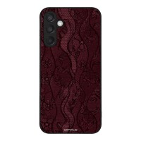 Θήκη Sonique DIVA Series για Samsung Galaxy M15 5G Βουργουνδί Δαντέλα