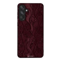 Θήκη Sonique DIVA Series για Samsung Galaxy M55 5G Βουργουνδί Δαντέλα