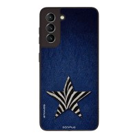 Θήκη Sonique DIVA Series για Samsung Galaxy S21 Denim Zebra