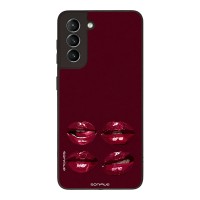 Θήκη Sonique DIVA Series για Samsung Galaxy S21 Κόκκινα Χείλη