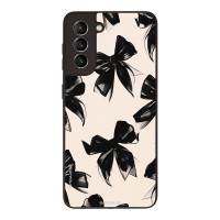 Θήκη Sonique DIVA Series για Samsung Galaxy S21 Μαύρα Φιογκάκια