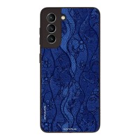 Θήκη Sonique DIVA Series για Samsung Galaxy S21 Μπλε Δαντέλα