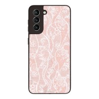 Θήκη Sonique DIVA Series για Samsung Galaxy S21 Ροζ Δαντέλα
