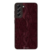 Θήκη Sonique DIVA Series για Samsung Galaxy S21 FE Βουργουνδί Δαντέλα