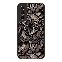 Θήκη Sonique DIVA Series για Samsung Galaxy S21 FE Μαύρη Δαντέλα