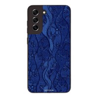 Θήκη Sonique DIVA Series για Samsung Galaxy S21 FE Μπλε Δαντέλα